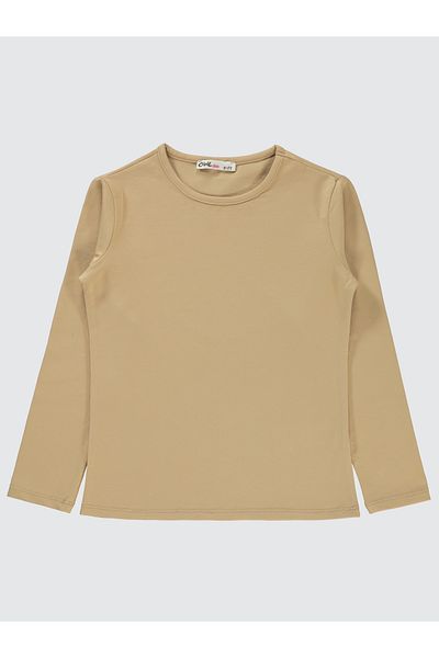 Civil Girls Girl's Sweatshirt 6-9 Years Old Oat Milk