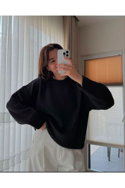 KOZİA OUTDOORS Malkoçbey Crew Neck Oversize Knitwear Sweater