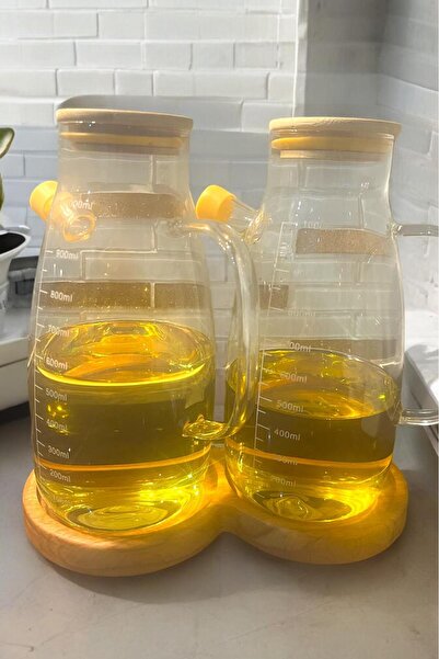 Ayd ahşap Doğal Kayın Ağacından Şık ve Çok Amaçlı Ahşap Yağ Şişesi Altlığı