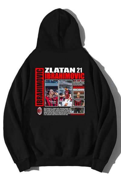 BRZ COLLECTION Zlatan Ibrahimovic Unisex Oversize Hoodie