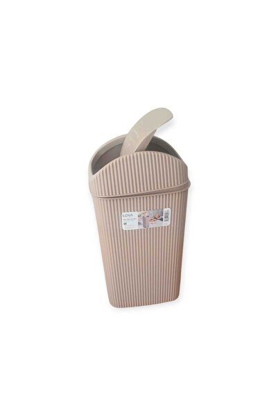 Cetiner Group سلة نفايات 4 لتر بني اللون