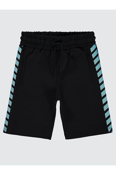 Civil Boys 10-13 Years Old Boy Black Capri