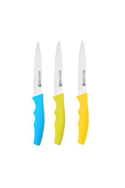 ROYALFORD RF5387 Stainless Steel Blade Utility Knife (3pcs)