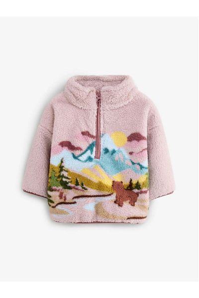 Next Pink Polar Zipper Polar