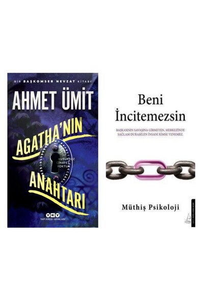 Yapı Kredi Yayınları Agatha’nın Anahtarı - Ahmet Ümit Beni İncitemezsin - Müt...