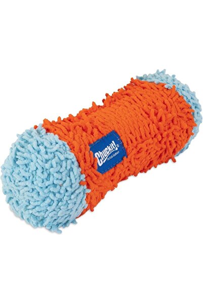 Genel Markalar ! Indoor Fetch Tumble Bumper Dog Toy (8.5 Inch), Orange and Blue