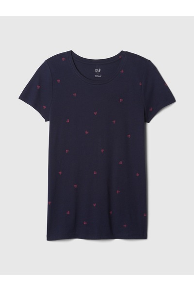 GAP Kadın Lacivert Favorite T-Shirt