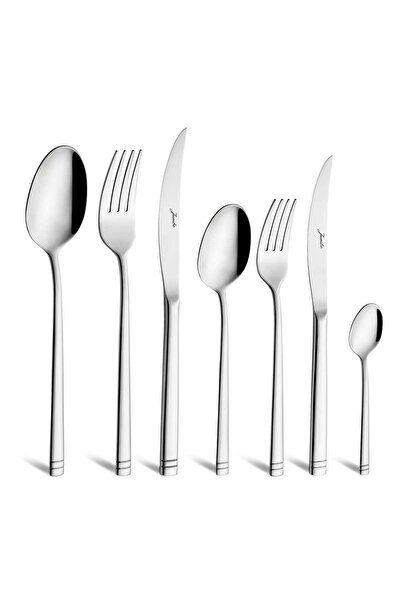 Jumbo 2005 84 Piece 12 Personality Steel Fork Spoon Knife Set