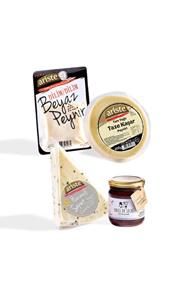 Ariste 3 Çeşit Peynir & Dulce De Leche Lezzet Paketi 1130 gr