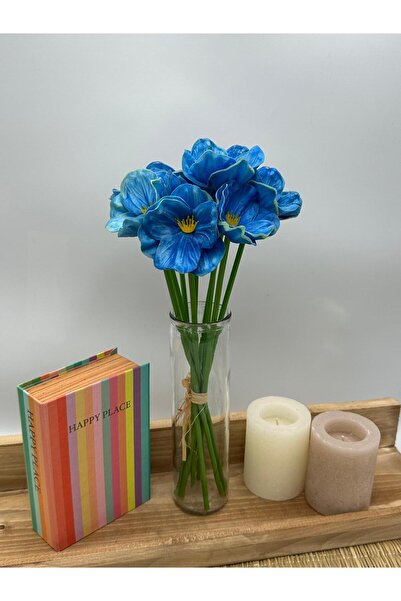 lavissa Yapay Çiçek Dağ Lalesi Mavi