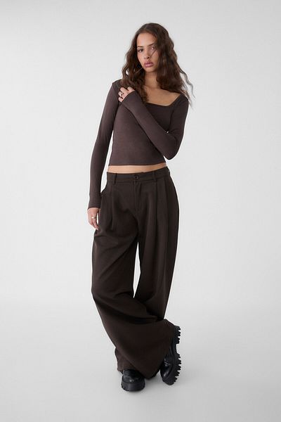 Stradivarius Seamless long-sleeved T-shirt