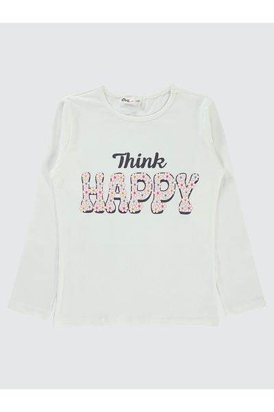 Civil Girls 6-9 Years Girl's Ecru Sweatshirt