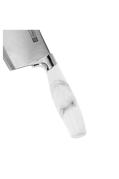 ROYALFORD RF9536 7" Marble Designed Cleaver Knife