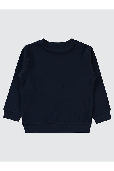 Civil Boys 2-5 Years Old Boy Sweatshirt - Navy Blue