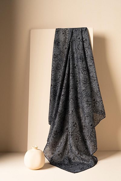 JAWEL Women's Soft Scarf with Ethnic Pattern - Hattena