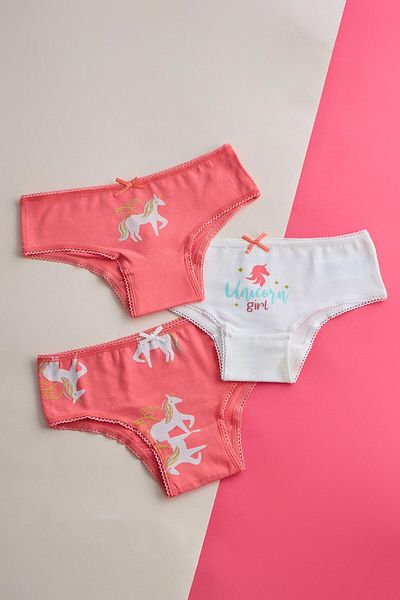 Katia&Bony Katiya&Bony Girl's Slip with Unicorn Print