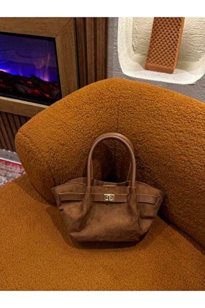LOVELYSTORE Mini Pei Süet Çanta