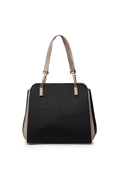 gio&mi Τσάντα ώμου και χεριού Eldin Black Cream Pr