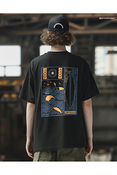 Stendhal Μπλουζάκι Unisex Oversize Printed