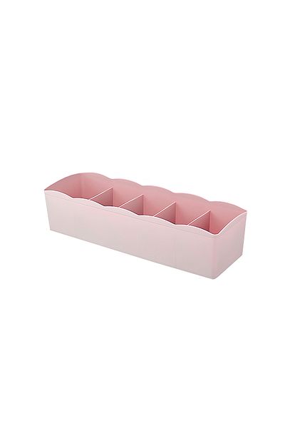HOMİNG 5 Compartment Socks Organizer Drawer Organizer