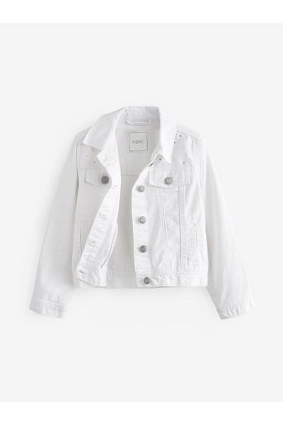 Next White Denim Jacket