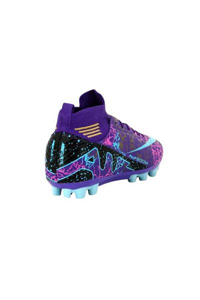 Nilo Giyim ve Ayakkabi Ankle High Top Unisex Football Boots with Socks