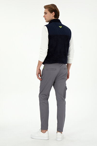 U.S. Polo Assn. Erkek Gri Kanvas Pantolon 50291168-VR024