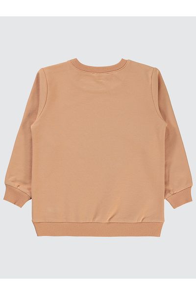 Civil Girls 2-5 Years Old Girl's Sweatshirt - Italian Clay Design