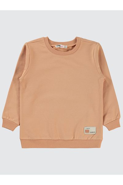 Civil Girls 2-5 Years Old Girl's Sweatshirt - Italian Clay Design