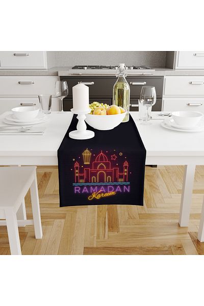 Filamente SET DE CATE și RUNER CU CATE DE CUATRE TEMA RAMADAN