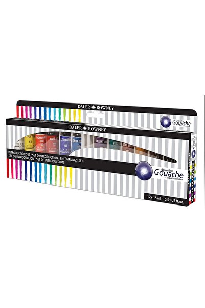 Daler Rowney Aquafine Gouache Set 12x15ml
