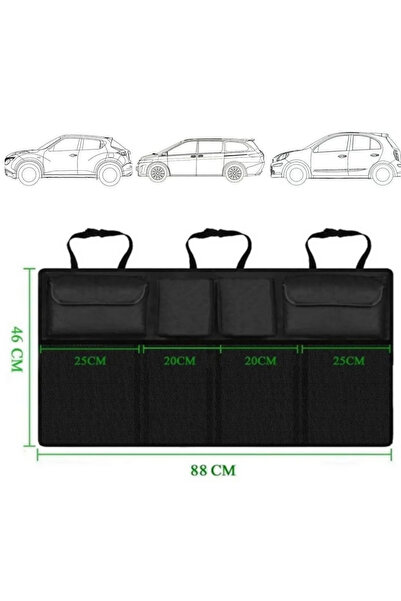 OKAVANGO Τσάντα αποσκευών αυτοκινήτου Auto Carpet Organizer Αποσκευών Εργαλεί...