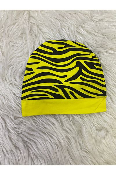 skycott Set of 2 Cotton Printed Baby Beanies