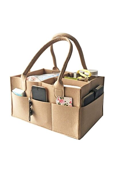 Primo Plus Multi-Purpose Diaper Storage Tote Bag - Beige