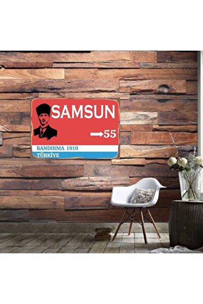 DURUSOY Ρετρό ξύλινη αφίσα από MDF - Αστεία ατάκες, γραφικά τοίχου, τοπία, ισ...