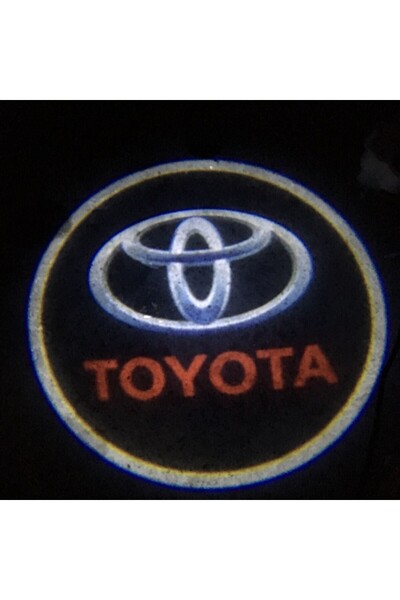 BoostZone Toyota Uyumlu Yedek Parça Kapı Altı Delmeli Hayalet Logo