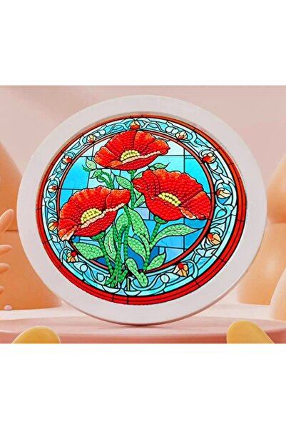 MENTAŞ Boncuklu Kristal Taşlı Mozaik Elmas Boyama Goblen Pano Tablo Resim 20x...