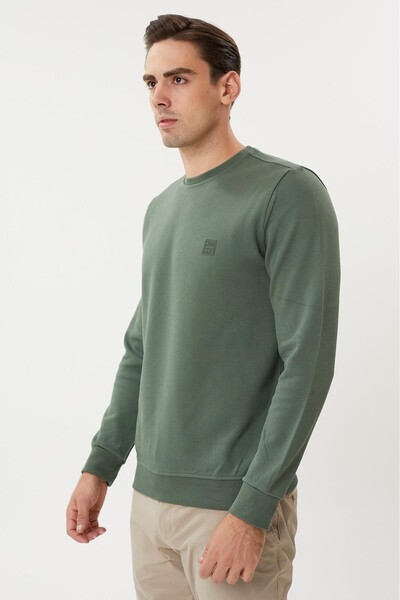 Macantie UZUN KOL BİSİKLET YAKA SWEAT