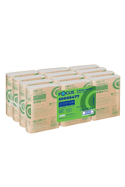 Focus Optimum Z-Fold Paper Towel 22.5X20Cm 200X12 50005477