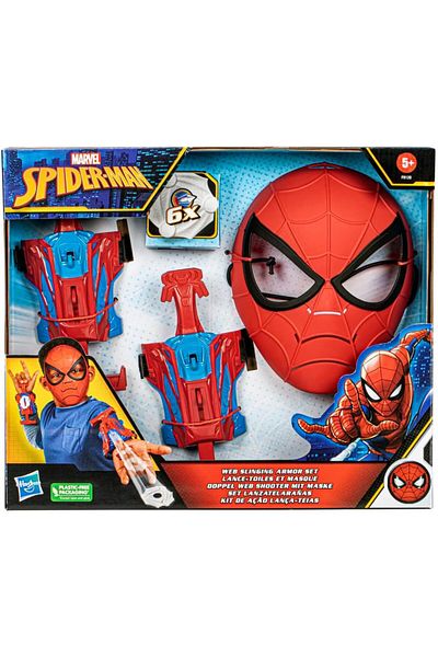 Hasbro Marvel Spiderman Web Slinging Armor Set F8120