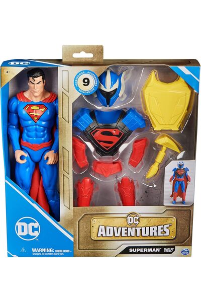 SPIN MASTERR مجسم شخصية سوبرمان مان أوف ستيل من دي سي يونيفرس 6067957