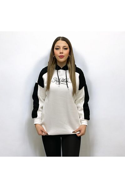 NEWCO SWEATSHIRT CU GLUGĂ CU 3 șuvițe
