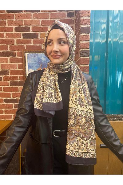 nehir eşarp Etro Pattern Air Conditioning Soft Shawl 70X180 cm