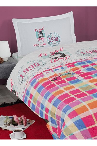 Luoca Patisca Ranforce Deff - Young Duvet Cover Set, Quilted