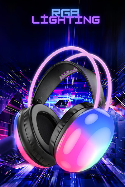 Abbruch Bluetooth Kulaküstü Kulaklık 5.3 Kablolu&kablosuz Oyuncu Kulaklığı Mi...