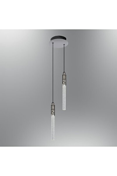 Özcan Aydınlatma Özcan Aydınlatma 2792-2A-24 Solina 2'Li Sarkıt Platin