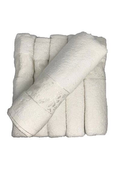 Genel Markalar Jakarlı Pamuklu El Havlusu 30x50