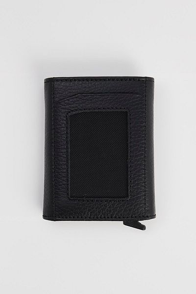 Tudors Genuine Leather Men's Black Wallet