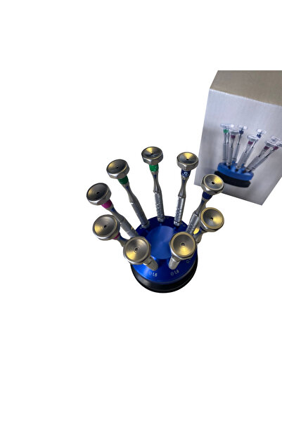 SCREWDRİVERS Döner Tablalı Tornavida Seti 8'li