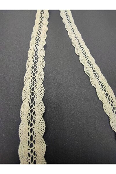 FASHİON DANTEL Elegant Mercerized Model 31 - 5 Mt 2.5 cm Cotton Kopanaki Lace Cross